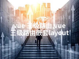 vue 三级路由,vue 三级路由嵌套layout-2345资源网 - 精品建站资源与技术分享平台
