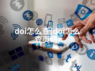 doi怎么查(doi怎么查页码)-2345资源网 - 精品建站资源与技术分享平台