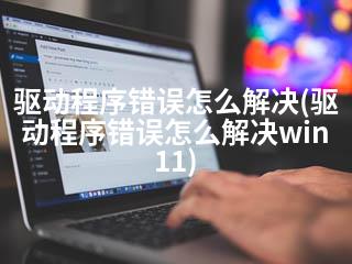 驱动程序错误怎么解决(驱动程序错误怎么解决win11)-2345资源网 - 精品建站资源与技术分享平台