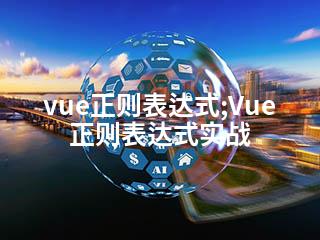 vue正则表达式;Vue正则表达式实战-2345资源网 - 精品建站资源与技术分享平台