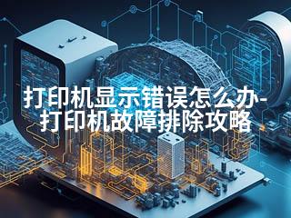 打印机显示错误怎么办-打印机故障排除攻略-2345资源网 - 精品建站资源与技术分享平台
