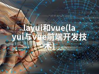layui和vue(layui与vue前端开发技术)-2345资源网 - 精品建站资源与技术分享平台