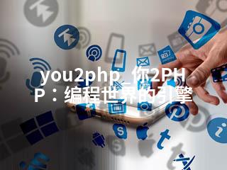 you2php_你2PHP：编程世界的引擎-2345资源网 - 精品建站资源与技术分享平台