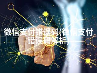 微信支付错误码(微信支付错误码解析)-2345资源网 - 精品建站资源与技术分享平台