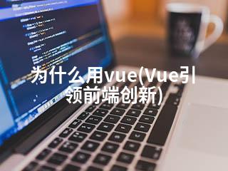 为什么用vue(Vue引领前端创新)-2345资源网 - 精品建站资源与技术分享平台