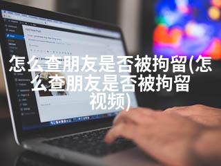 怎么查朋友是否被拘留(怎么查朋友是否被拘留 视频)-2345资源网 - 精品建站资源与技术分享平台