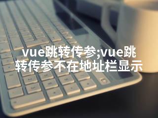 vue跳转传参;vue跳转传参不在地址栏显示-2345资源网 - 精品建站资源与技术分享平台