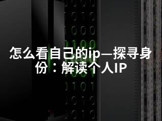 怎么看自己的ip—探寻身份：解读个人IP-2345资源网 - 精品建站资源与技术分享平台