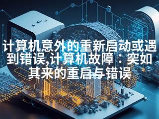 计算机意外的重新启动或遇到错误,计算机故障：突如其来的重启与错误-2345资源网 - 精品建站资源与技术分享平台