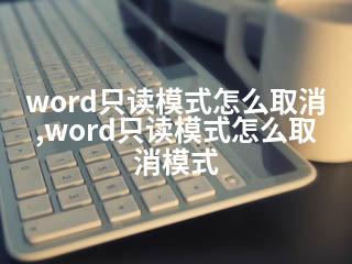 word只读模式怎么取消,word只读模式怎么取消模式-2345资源网 - 精品建站资源与技术分享平台