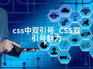 css中双引号_CSS双引号魅力-2345资源网 - 精品建站资源与技术分享平台