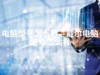 电脑型号怎么看—戴尔电脑型号怎么看-2345资源网 - 精品建站资源与技术分享平台
