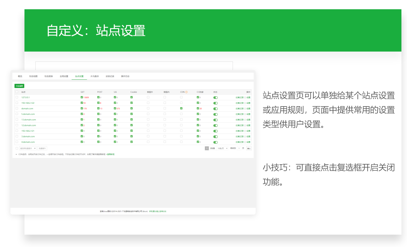 宝塔面板Nginx网站防火墙使用教程