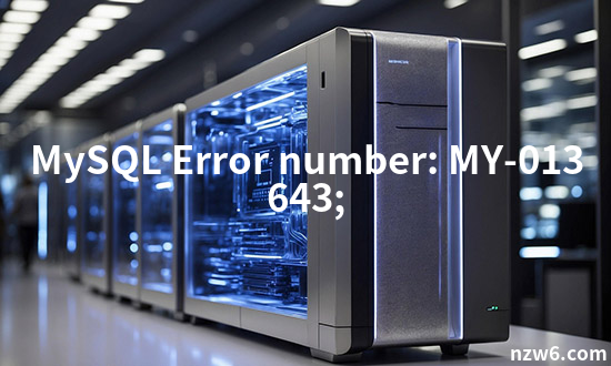 MySQL Error number: MY-013643; Symbol: ER_IB_ERR_ZLIB_DATA_ERROR ...