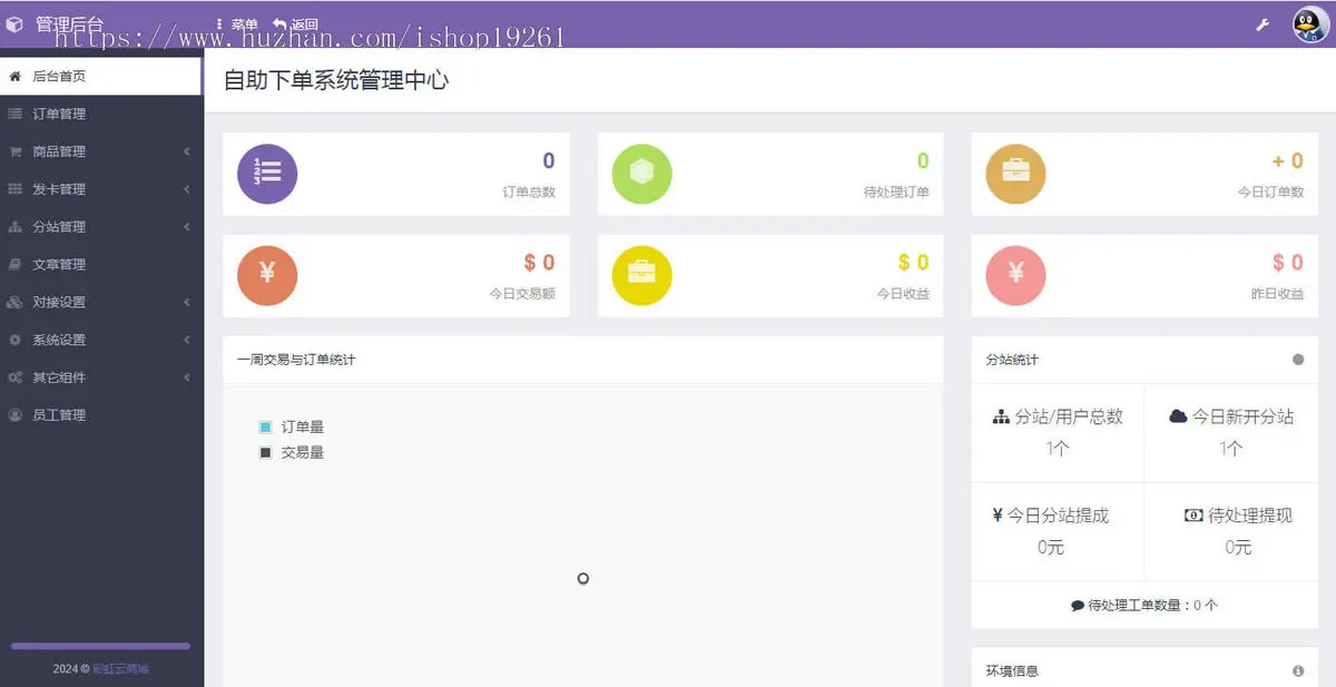 新版彩虹云商城/彩虹云发卡/代刷网源码/卡密商城/自动发卡/可分站/多套模板可选